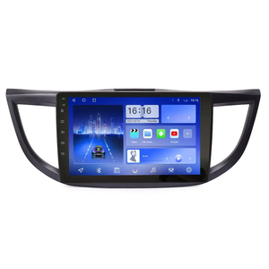 Radio con Pantalla QLED de 10 Pulgadas para <span class=keywords><strong>Honda</strong></span> <span class=keywords><strong>CRV</strong></span> 2012 2013 2014-16, Dispositivo Principal con Doble DIN, Estéreo para Auto, GPS, Navegación, Android - Product Image 1