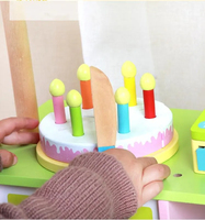 Venta caliente de alta calidad panadería tienda juego de rol educativo de Madera Juguetes de simulación para niños pequeños y niños