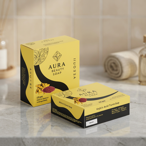 Aura Beauty <b>Soap</b> Kojic Acid Bar 170Gms Whitening For All Skin Types - Product Image 3