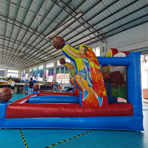 Juego Inflable de Baloncesto para Carnaval, Certificado por Funworld CE, para Fiestas al Aire Libre en el Patio Trasero, <span class=keywords><strong>Tamaño</strong></span> y Color Personalizables - Product Image 5