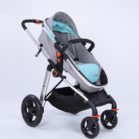 Nouveauté 2018 : Poussette transformable écologique pliable avec capacité de charge de 20 kg