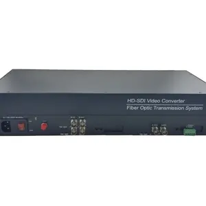 Broadcast Studio Equipment 6チャンネルDVBASI HDSDIから光ファイバーへのコンバーター20KM