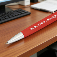 Pulpen Gel Tombol Tekan Kustom Grosir Pulpen Retractable dengan Logo Cetak untuk Hadiah Perusahaan dan Promosi Dagang