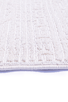 Levini Cream Geometric Polypropylene Flat Weave Medium Pile Modern Area Rug Eco-Friendly PET Friendly Anti-Bacteria Stain