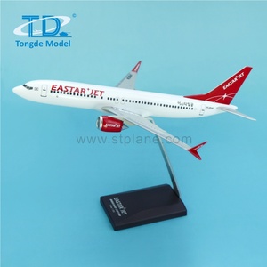 Eastar personnalisé <span class=keywords><strong>B737</strong></span> MAX <span class=keywords><strong>8</strong></span> 20cm 1/200 Mini modèle d'avion en plastique - Product Image 2