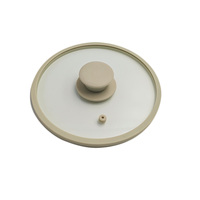 Couvercle de remplacement en silicone étroit de qualité alimentaire, résistant à la chaleur, pour ustensiles de cuisson en verre, hermétique, 16 cm, écologique, compatible four