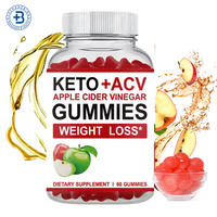 Gummies de Vinaigre de Cidre de Pomme Keto ACV Halal à Marque Blanche OEM – Complément Minceur Ventre Plat et Produits Capillaires