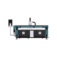 Prix compétitif 6KW 4m x 2m Machine de découpe laser à fibre à une table LX4020FC pour tôle en acier inoxydable et en acier au carbone