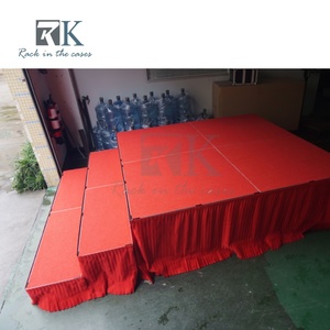 Escenario Portátil Personalizado para Interiores y Exteriores, Plataforma de Escenario Antideslizante de Aluminio, Podio para Eventos Musicales - Product Image 6