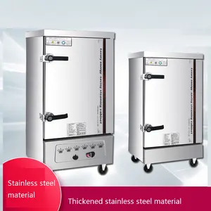 Food Steaming Cabinet Commercial Rice Roll Steamer Machine Gas Industrial Rice Steam Cooker Electric Food Steamers