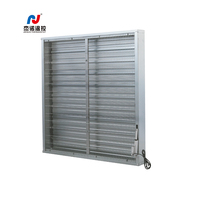 Volets de fenêtre à persiennes de ventilation électriques motorisés en aluminium à télécommande extérieure