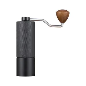 批发不锈钢咖啡豆研磨机手动咖啡豆研磨家用咖啡具便携式手动咖啡壶