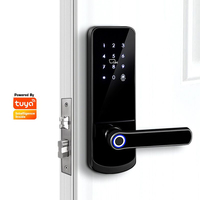 Tuya-clavier sans fil bluetooth IP65, en Aluminium, pour contrôle à distance par empreinte digitale mot de passe, verrouillage de porte intelligente, application Tuya