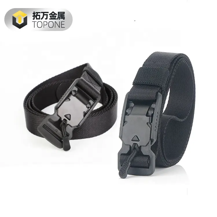 New ZInc Alloy Metal Quick Release Buckle 1.5" Nylon Belt Web Tactical Heavy Duty Belt for Man