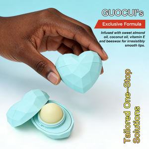<span class=keywords><strong>Baume</strong></span> à lèvres en forme de cœur GUOCUI BIO TECH, apaise les lèvres sèches, restaure la douceur, huile d'amande douce naturelle, <span class=keywords><strong>hydratant</strong></span> et nourrissant - Product Image 5