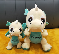 Nouveauté 2023 Jouets en stock Jouets en peluche de dragon de haute qualité Souvenir de Cracovie Pologne