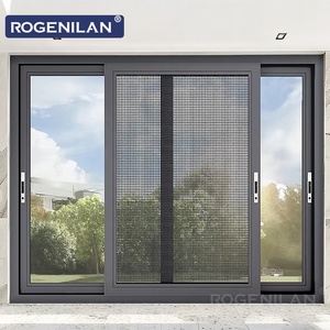 Finestre con Sistema Scorrevole in Alluminio a Taglio Termico, Vetro Doppio Temperato e Telaio Impermeabile per Uso Residenziale - Product Image 1