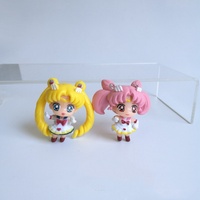 5 unids/set 4,5 CM bonito soldado Sailor Moon Anime estatua PVC figura de acción modelo muñeca colección juguetes cumpleaños