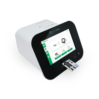 Analyseur d'immunoessais par fluorescence portable Nanoentek F20, dispositif CLIA POCT, test en 3 minutes, écran tactile couleur 8 pouces, classe I clinique