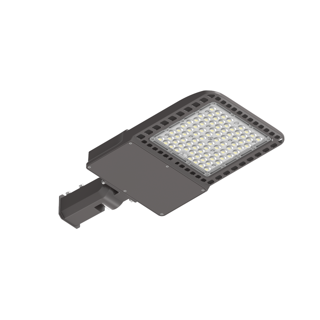 200W Integrated LED Street Light Outdoor Aluminum Alloy IP65 Waterproof Multiple Applications 150W/300W AC Power Options