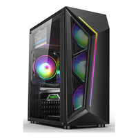 Casing Komputer MEW OEM Micro ATX/ATX Dari Cina USB1.0*2+HD Audio USB3.0*1 Kipas Pendingin 120mm*4pcs 355*180*425mm Plastik Stok Tersedia