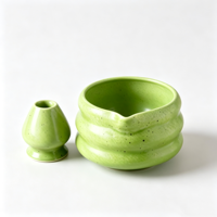 Ensemble de matcha personnalisé de qualité supérieure avec emballage rose, bol en céramique, OEM Chawan Chasen Chashaku, fouet à matcha, ensemble cadeau matcha d'entreprise