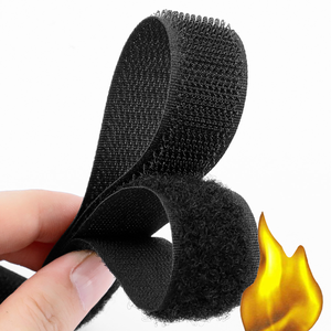 Ruban auto-agrippant en nylon ignifuge, fixation autocollante pour l'aviation, <span class=keywords><strong>le</strong></span> câblage automobile et l'électronique - Product Image 1