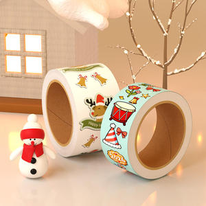 Adesivi Natalizi Personalizzati <span class=keywords><strong>Hello</strong></span> <span class=keywords><strong>Kitty</strong></span>, Etichette Autoadesive Fustellate per Confezioni Regalo - Product Image 3