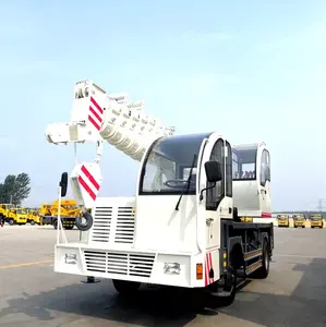 Hengwang 카고 6 톤 붐 중국어 모바일 컴팩트 픽업 8 톤 유압 셀프 트럭 크레인