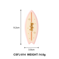 CANYUAN Pince à Cheveux Personnalisée en Acétate avec Logo, Pince à Ressort Rose Incrustée 9,2 cm pour Femme, Strass Sculptés à la Main et Peints