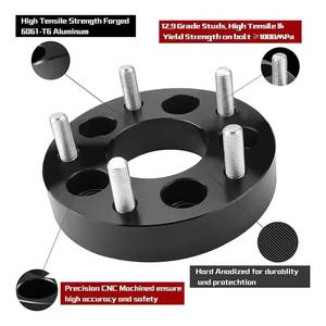 Espaciador de rueda de varios coches forjado personalizado 4X 5X 8X 6X139.7 50MM CB93.1 adaptador de rueda de aluminio céntrico para todos los coches - Product Image 5