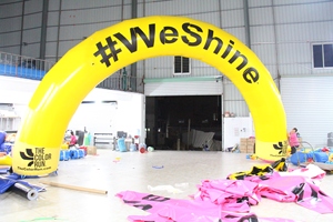 Inflatable We Shine Arch for Advertising Events - Product Image 4