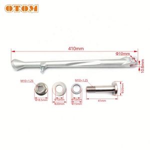 Kit de boulons et écrous de ressort de béquille latérale pour moto Dirt Bike <span class=keywords><strong>YZ</strong></span> <span class=keywords><strong>125</strong></span> 250 YZ125X YZ250X WR250F WR450F pour YAMAHA - Product Image 2