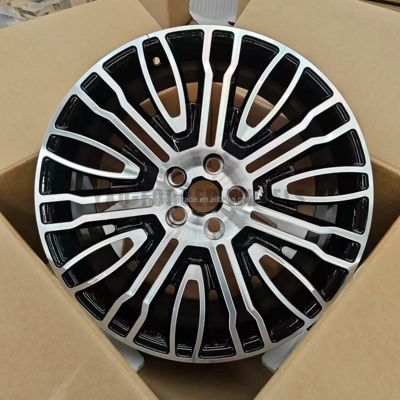 YXQ High Quality Forged Wheels 22*9.5j 5x120 New Condition Defender Wheels Rims for Range Rover Vogue Land Rover Defender