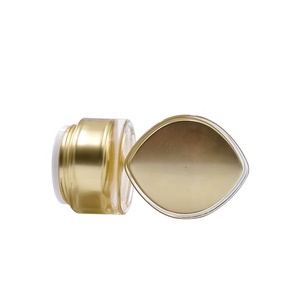 Ensembles Or <span class=keywords><strong>Champagne</strong></span> Unique de <span class=keywords><strong>Luxe</strong></span> Cosmétiques de Soins de la Peau 15ml 30ml 50ml 100ml Pot de Crème Acrylique Vide avec Bouchon à Vis - Product Image 4