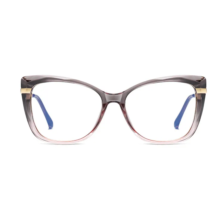 2024 marka TR90 kedi göz Johnny Depp gözlük optik gözlük çerçeveleri Anti mavi ışık engelleme optik gözlük çerçeve