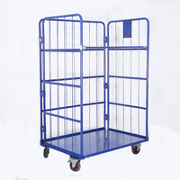 Entrepôt Métallique Pliable Chariot Chariot Logistique