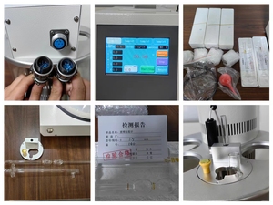 GB/T265 <span class=keywords><strong>ASTM</strong></span> <span class=keywords><strong>D455</strong></span> peralatan pengujian otomatis penguji viskositas minyak visometer kinematik minyak untuk minyak pelumas/minyak bahan bakar - Product Image 5