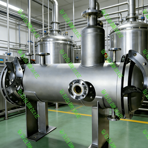 Réservoir d'air horizontal en acier au carbone sur mesure - Haute résistance, résistant à la corrosion, pression maximale de 2 MPa, <span class=keywords><strong>longueur</strong></span> de 5 m - Product Image 5