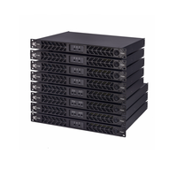 D654 Amplificadores professionnels 1U 650W Amplificateur de puissance 4 canaux