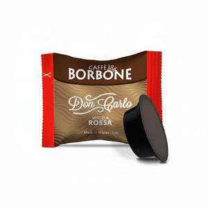 50 Capsule di Caffè Rosso Borbone DonCarlo Compatibili con LAVAZZA A MODO MIO, 0,14 g/Capsula - Product Image 2