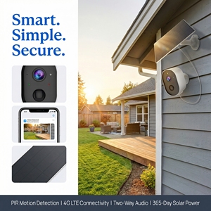 Caméra de surveillance 4G 3MP avec projecteur, personnalisable en usine, application Tuya, prix compétitif, vente en gros - Product Image 3