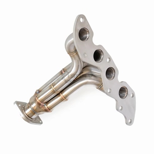 Colector de escape de acero inoxidable pulido de alta calidad y alto flujo para Mazda 6 2.0 <span class=keywords><strong>GG</strong></span> GY 2002-2008, tubo de escape modificado para carreras. - Product Image 1