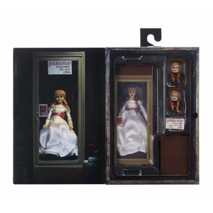 Figurine d'action personnalisable Annabelle de la série de films d'horreur <span class=keywords><strong>NECA</strong></span> en PVC, modèle décoratif avec <span class=keywords><strong>figurines</strong></span> et accessoires. - Product Image 2