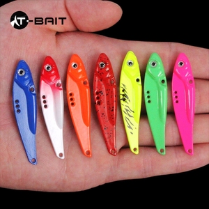 เครื่องสั่นโลหะ3-18กรัมสีซิงค์อัลลอยด์ดราก้อนฟัน3-18กรัมเหยื่อปลอมแบบแข็งยาวมีช่องใส่เลือดมีตะขอ3ช่อง - Product Image 2