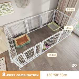 Clôture en métal solide et durable pour animaux de compagnie poulailler et barrière de <span class=keywords><strong>jardin</strong></span> pour chiens chats petits animaux matériau en fer de Style moderne - Product Image 4