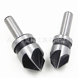Five Blade Chamfering Tool Set 82 Degree For Woodworking Fast Boring Bits With 3 Flat Shank Bright Finish - Product Image 3