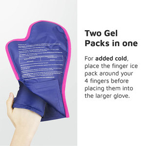Sarung tangan terapi Arthritis panas microwave, sarung tangan terapi dingin pak es Gel untuk Kemo, bengkak dan tangan yang memantul - Product Image 3