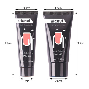 15ml Private Label Poly Nail Extension Gel Eco-friendly Soak Off UV <b>Builder</b> Gel Nude Pink Custom Colors for Salon Manicure - Product Image 6