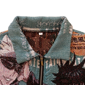 Arazzo <span class=keywords><strong>abbigliamento</strong></span> <span class=keywords><strong>uomo</strong></span> Plus size giacche per <span class=keywords><strong>uomo</strong></span> 2021 tessuto Full Zip Up Streetwear giacca Custom Designer Street Tapestri cappotti - Product Image 2